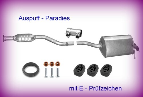 Abgasanlage für mercedes - abgasanlage,