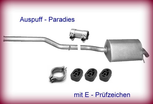 Endschalldämpfer für