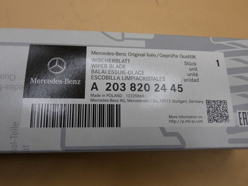 Heckwischerblatt klasse w203 - heckwischerblatt,